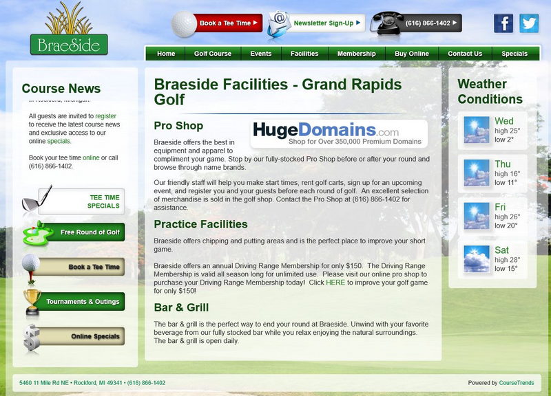 Braeside Golf Club - Web Site From Archive (newer photo)